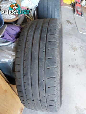 Lenso 18inch with Gt champiro HP Y 235/60 R18 107V Xl Tires In excellent condition