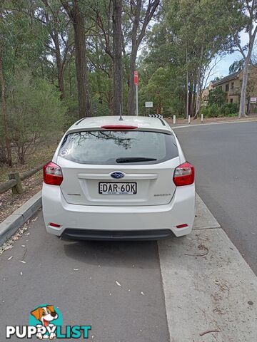 2015 Subaru Impreza G4 2.0I Hatchback Manual