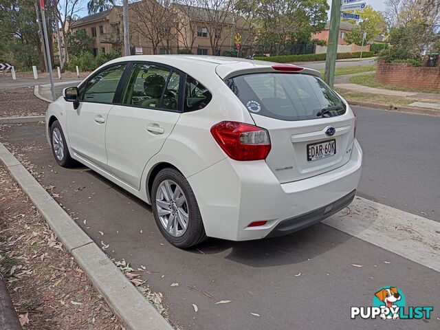 2015 Subaru Impreza G4 2.0I Hatchback Manual