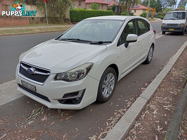 2015 Subaru Impreza G4 2.0I Hatchback Manual