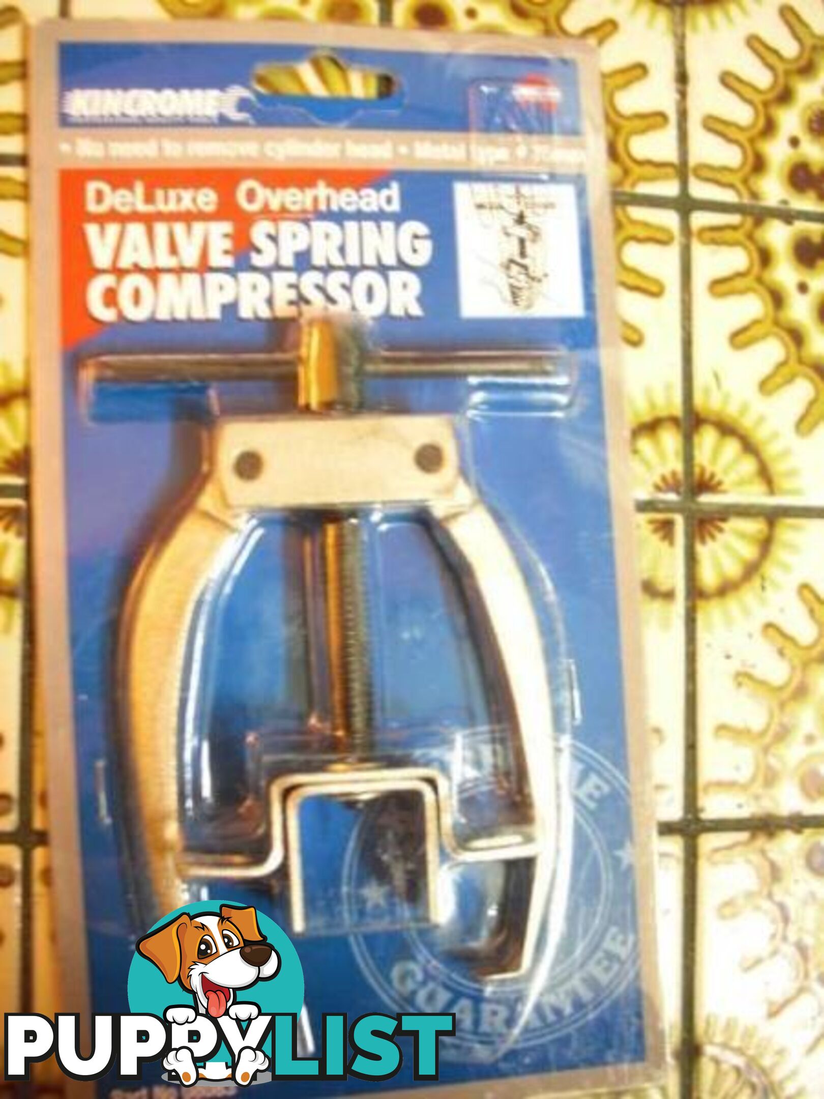 KINCROME DELUX OVERHEAD VALVE SPRING COMPRESSOR PICKUP OR POSTAGE