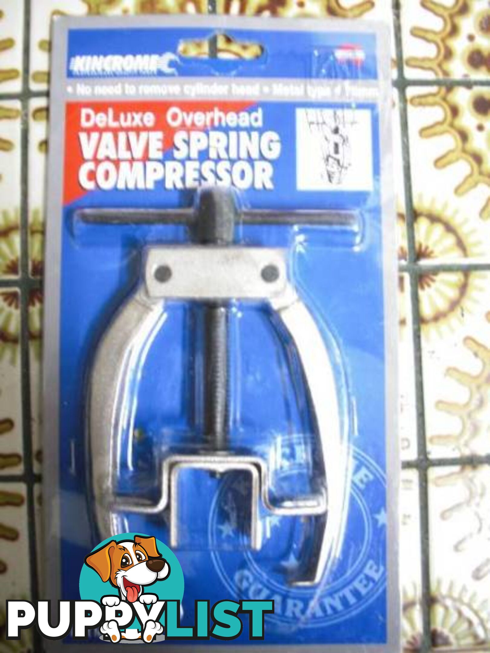 KINCROME DELUX OVERHEAD VALVE SPRING COMPRESSOR PICKUP OR POSTAGE