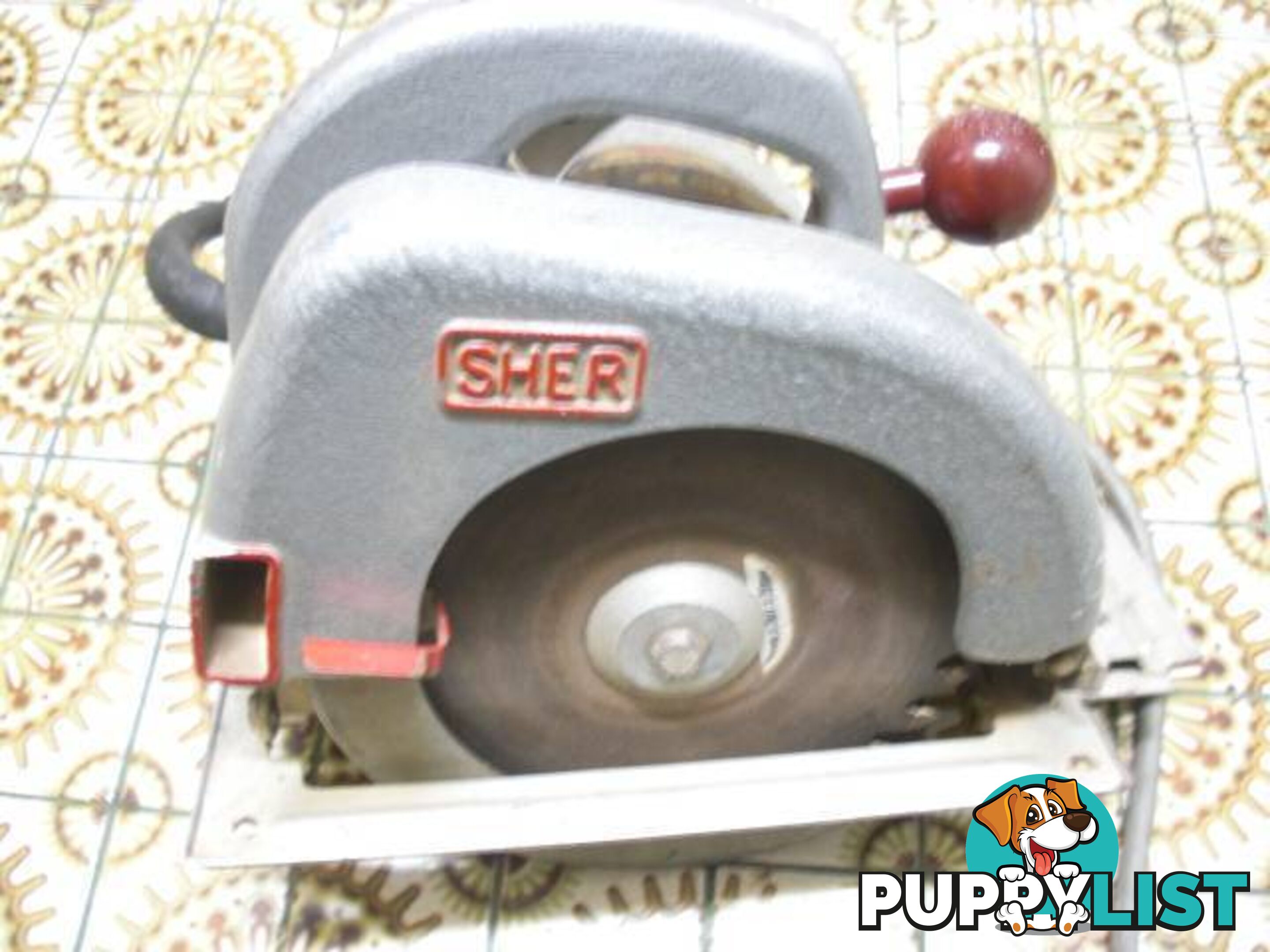 .SHER TIMBERMASTER POWER SAW MODEL 750 MADE IN AUSTRALIA