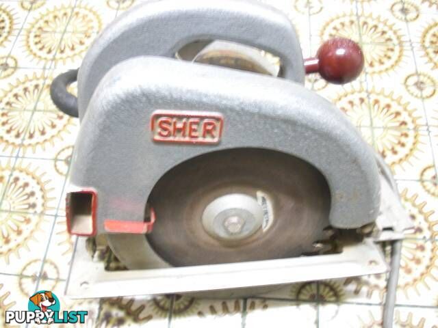 .SHER TIMBERMASTER POWER SAW MODEL 750 MADE IN AUSTRALIA