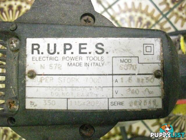 ..Rupes SSPF Electric Sander MADE IN ITALY pickup clayton 3168