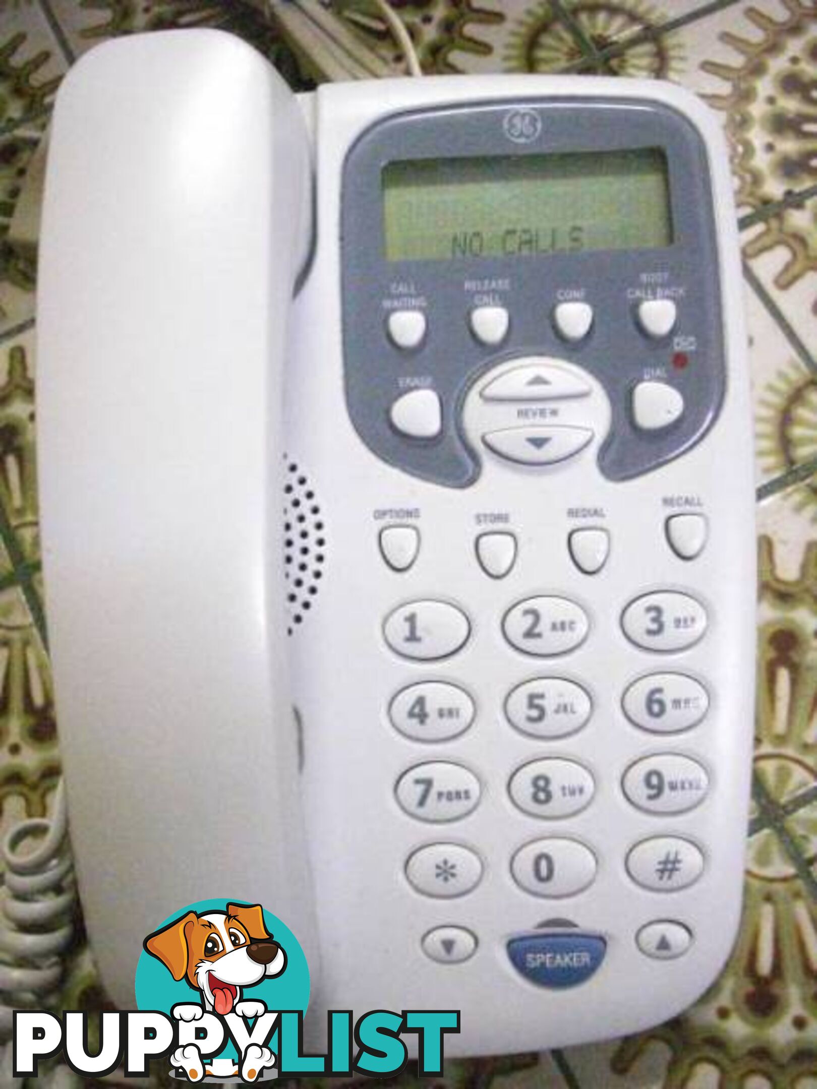 GE SPEAKER PHONE WITH CALL WAITING & CALL I.D