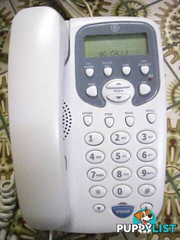 GE SPEAKER PHONE WITH CALL WAITING & CALL I.D