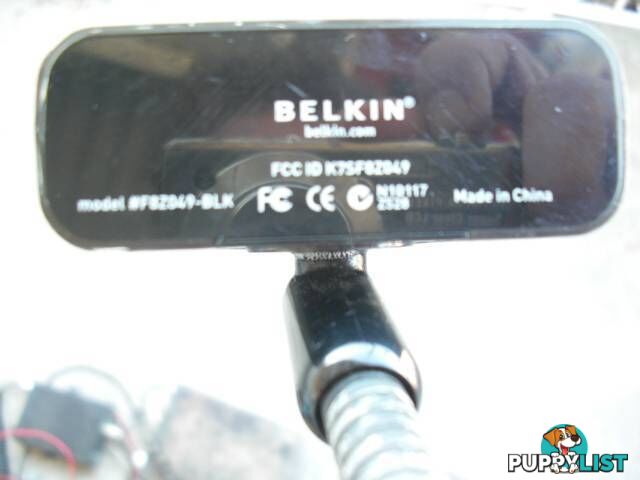 BELKIN Model F8Z049-BLK TuneBase FM Transmitter ChargerDock Conne