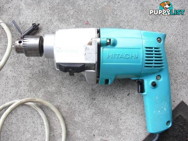 HITACHI 3/8 DUEL SPEED DRILL made in japan excellent condition