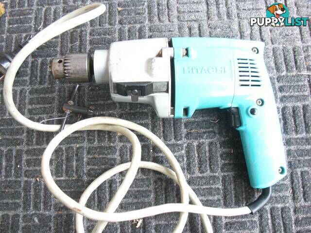 HITACHI 3/8 DUEL SPEED DRILL made in japan excellent condition