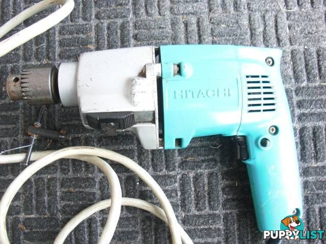 HITACHI 3/8 DUEL SPEED DRILL made in japan excellent condition