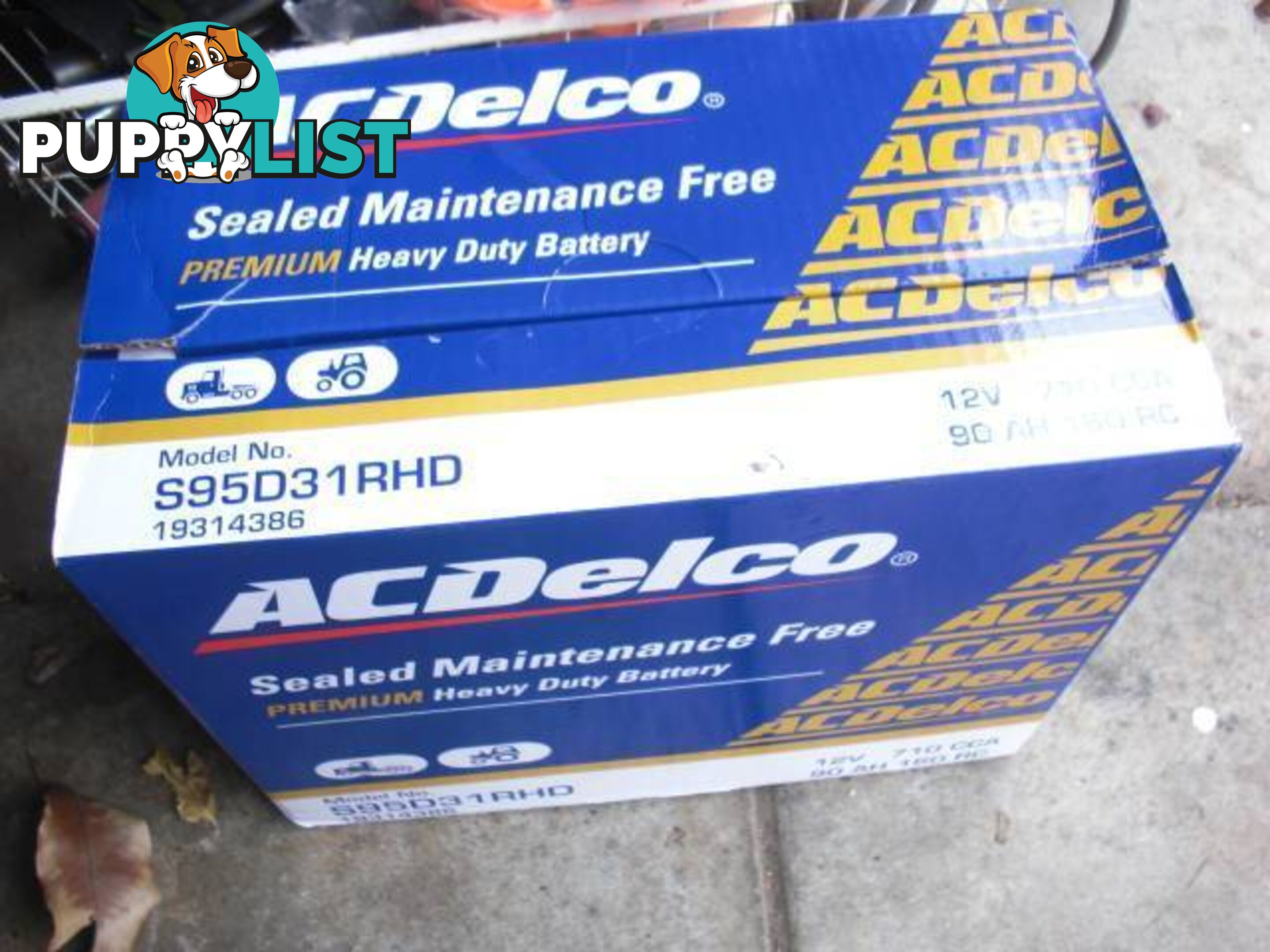 NEW ACDELCO PREMIUM HEAVY DUTY BATTERY 710CCA 90AH