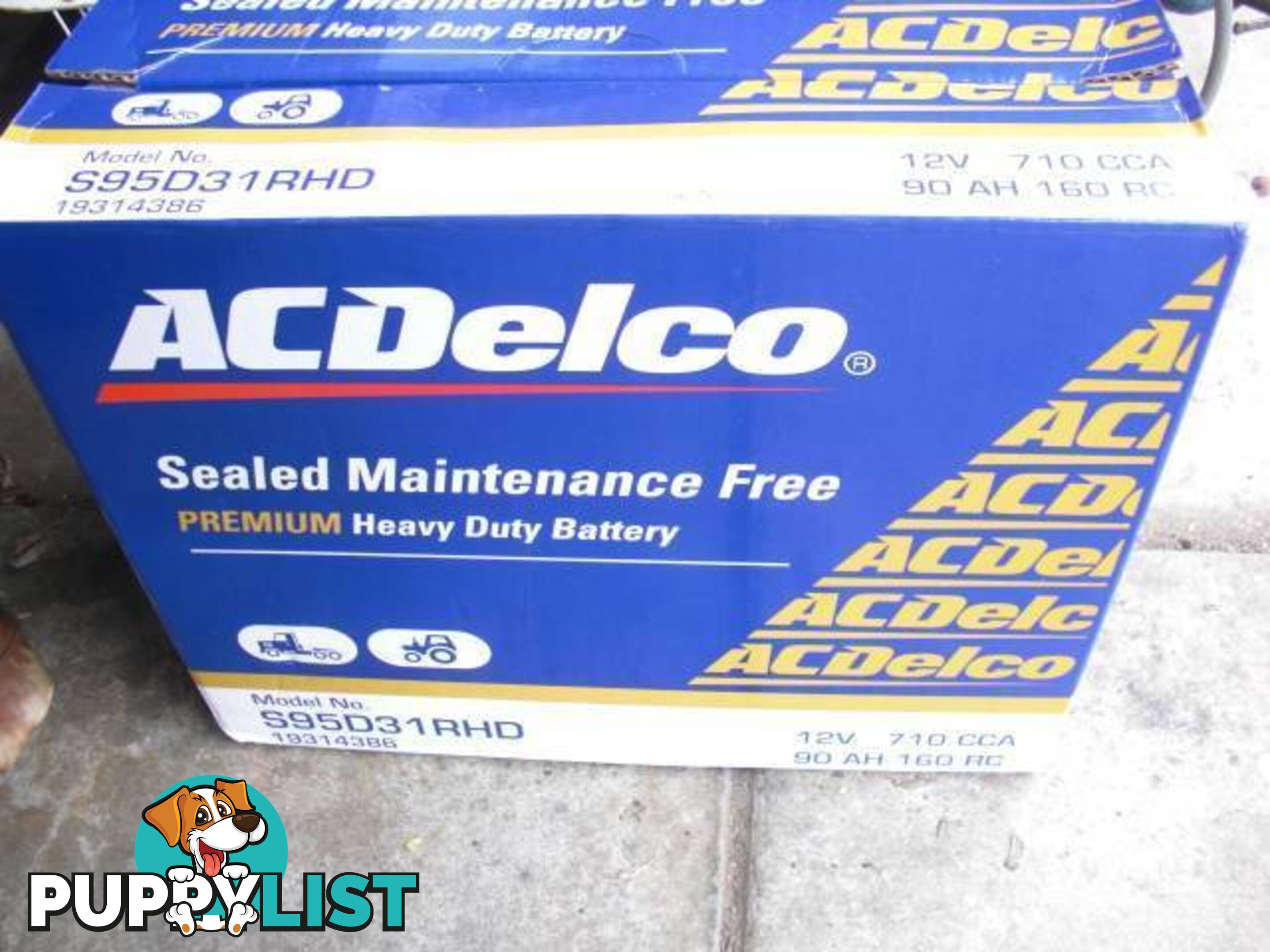 NEW ACDELCO PREMIUM HEAVY DUTY BATTERY 710CCA 90AH