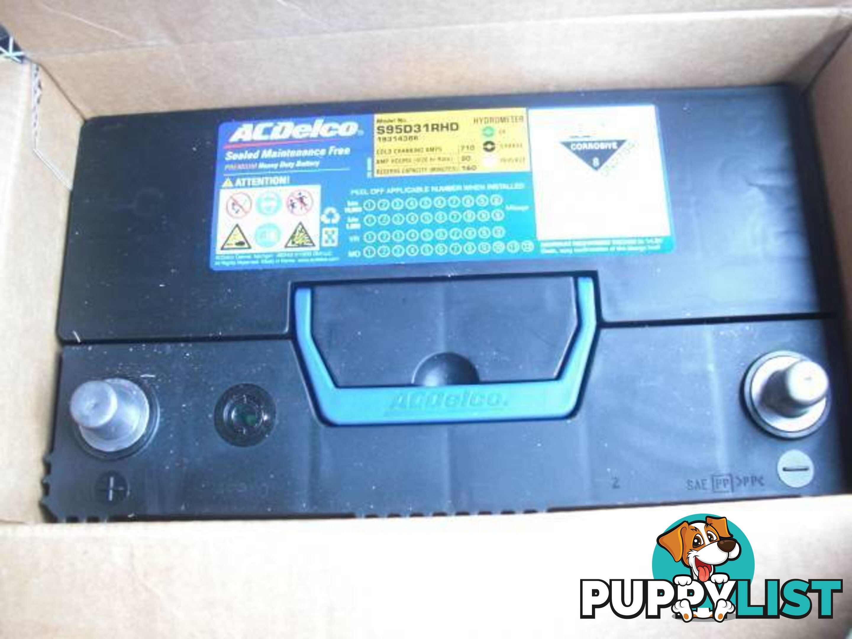 NEW ACDELCO PREMIUM HEAVY DUTY BATTERY 710CCA 90AH