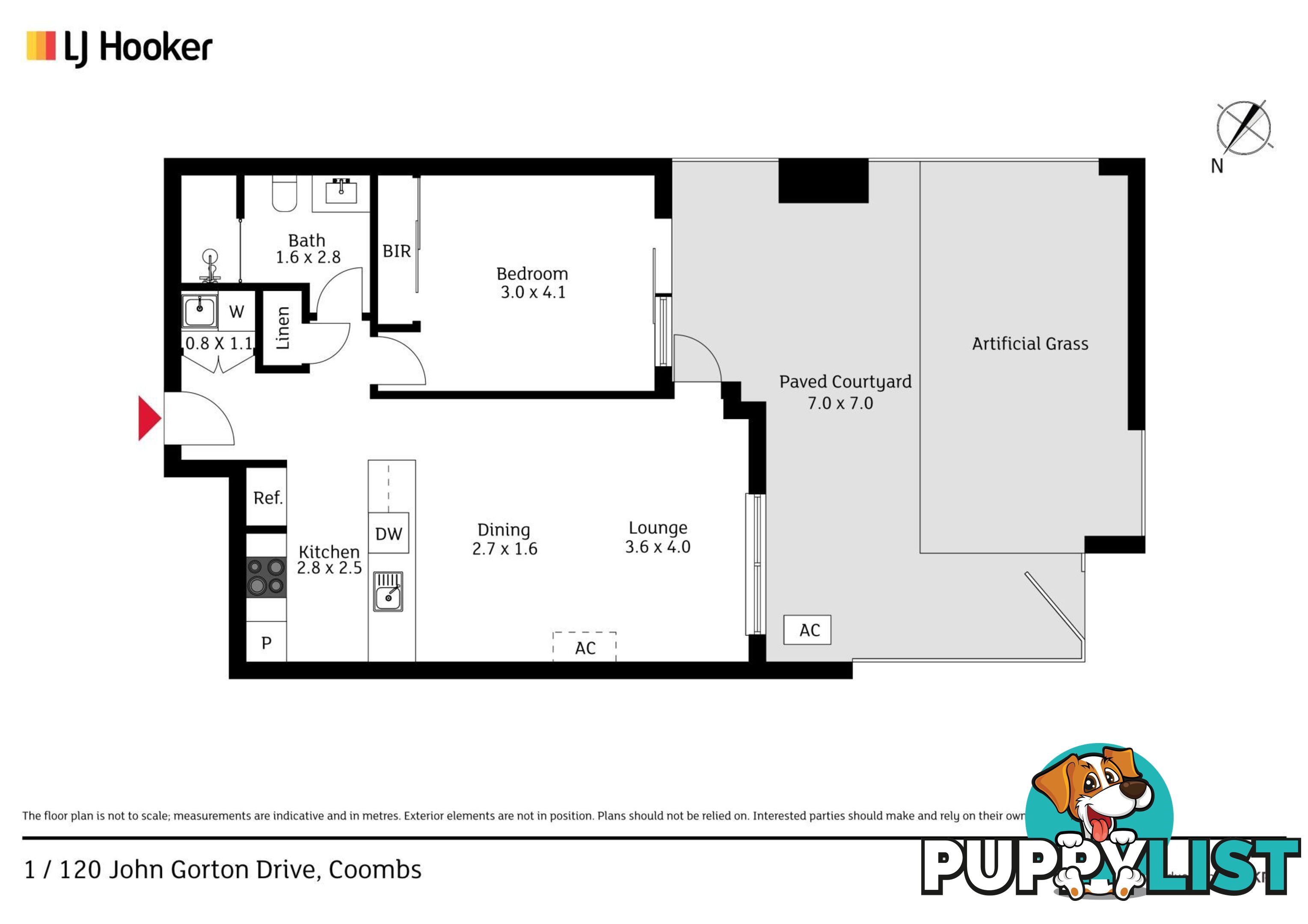 1/120 John Gorton Drive COOMBS ACT 2611