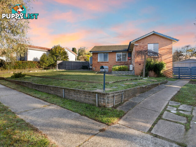 115 Eggleston Crescent CHIFLEY ACT 2606