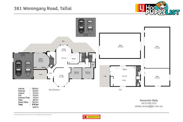 381 Worongary Road TALLAI QLD 4213