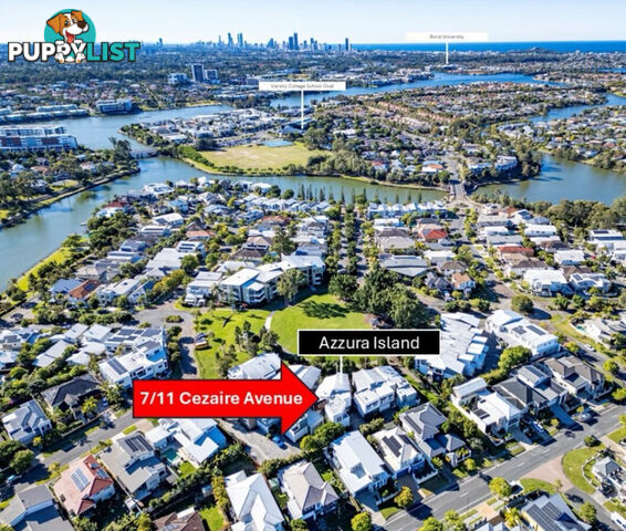 7/11 Cezaire Avenue VARSITY LAKES QLD 4227