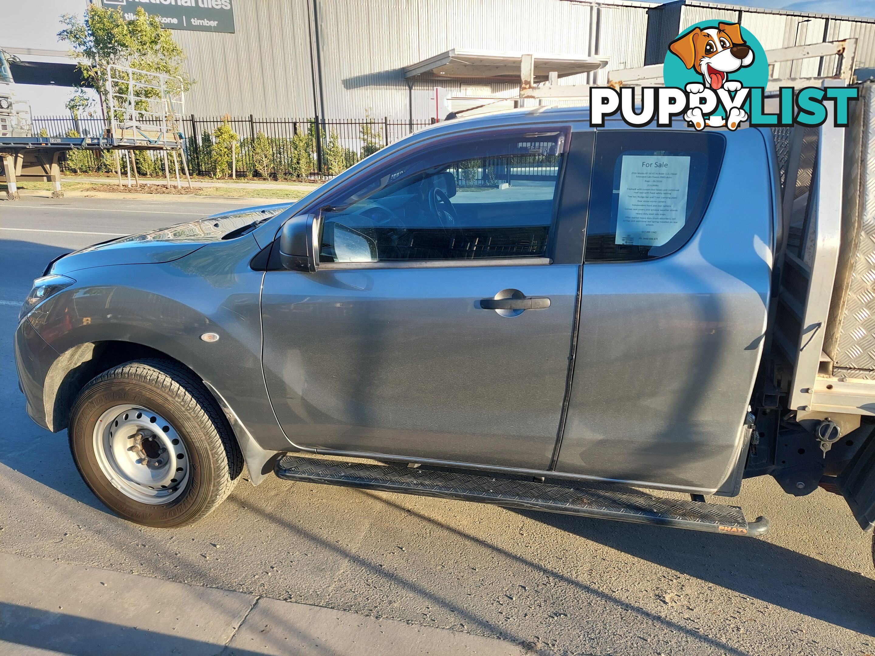 2016 Mazda BT-50 XTR HI RIDER 4X2 Ute Automatic