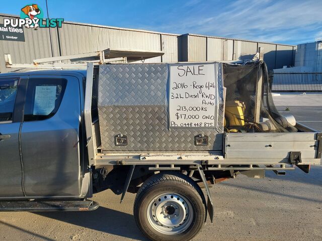 2016 Mazda BT-50 XTR HI RIDER 4X2 Ute Automatic