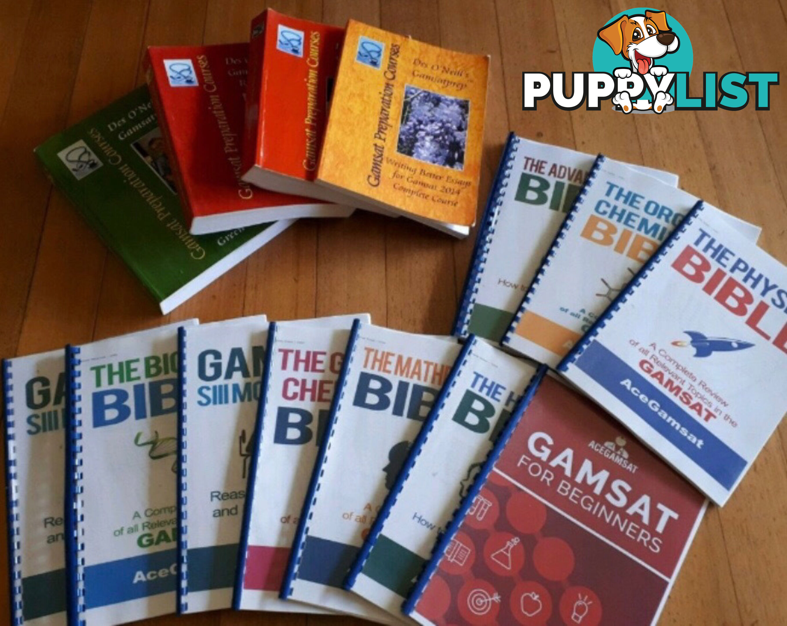 GAMSAT Full Set: Acer, Des O’Neill, AceGAMSAT Bible Set, GradReady, PassGAMSAT
