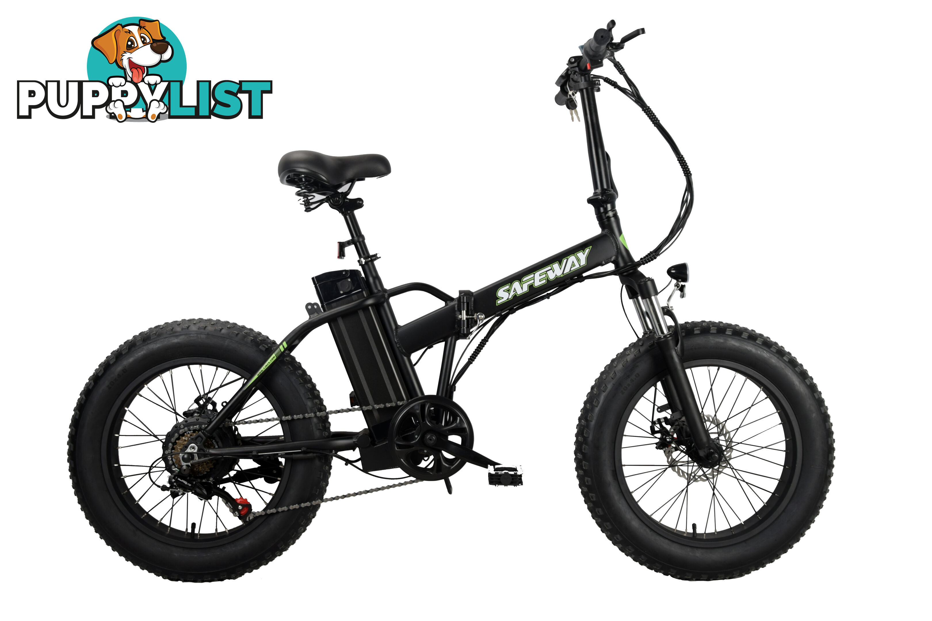 New Safeway Fat Tyre Folding Electric Bikes