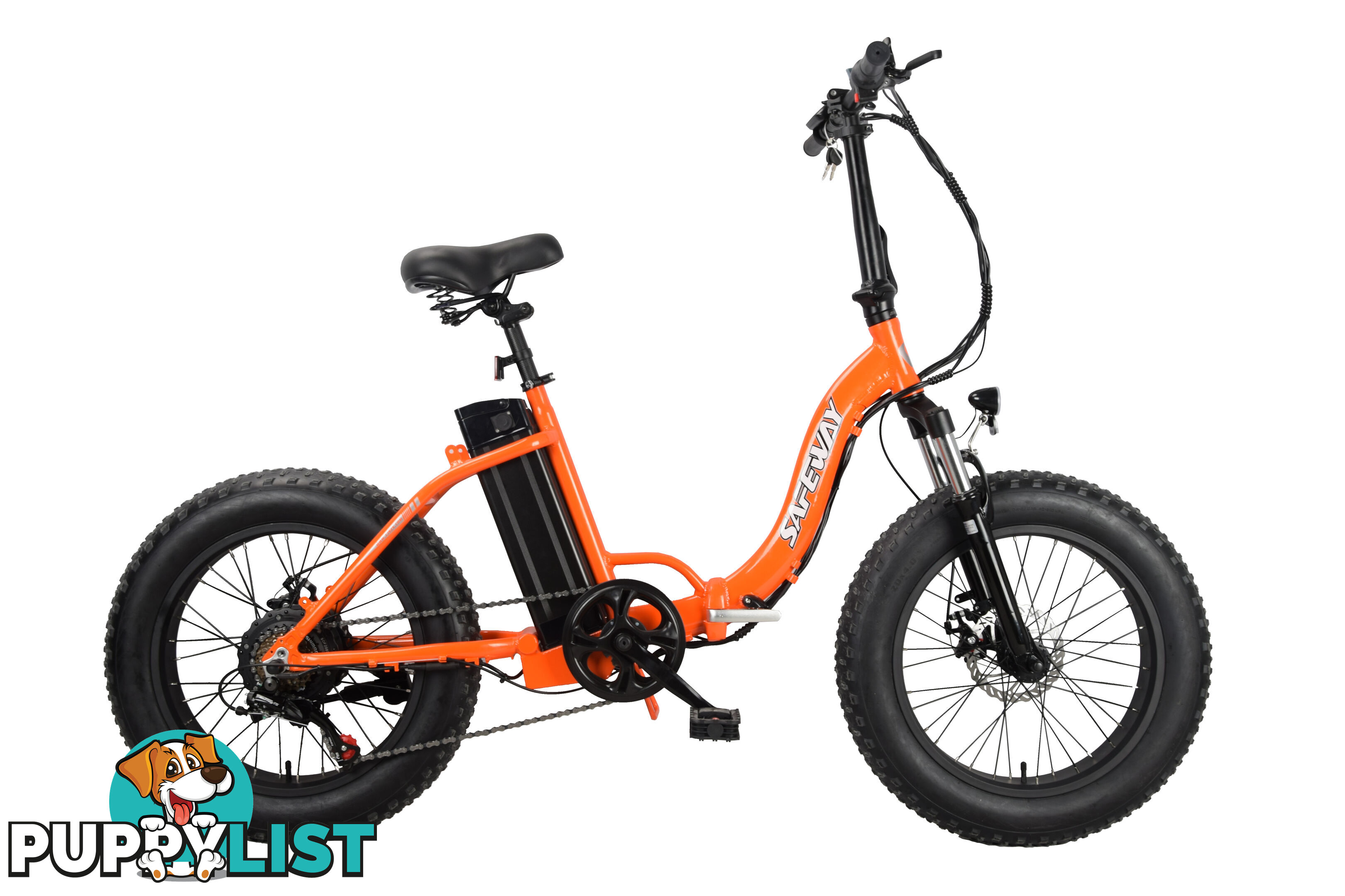 New Safeway Fat Tyre Folding Electric Bikes