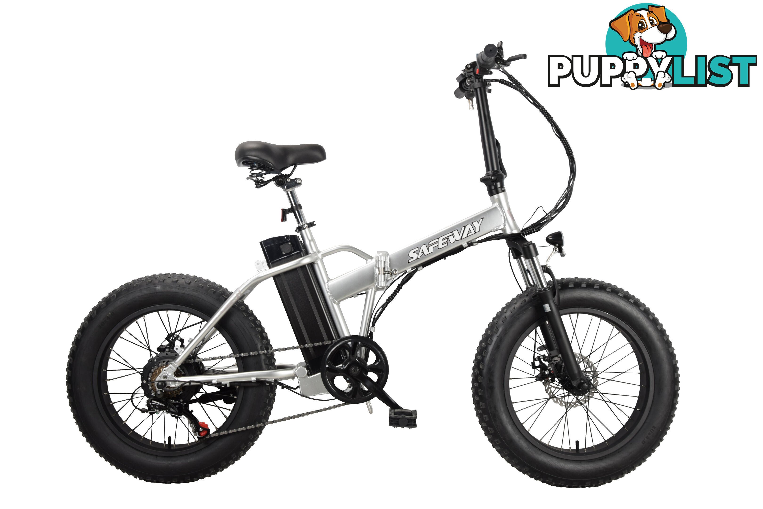 New Safeway Fat Tyre Folding Electric Bikes