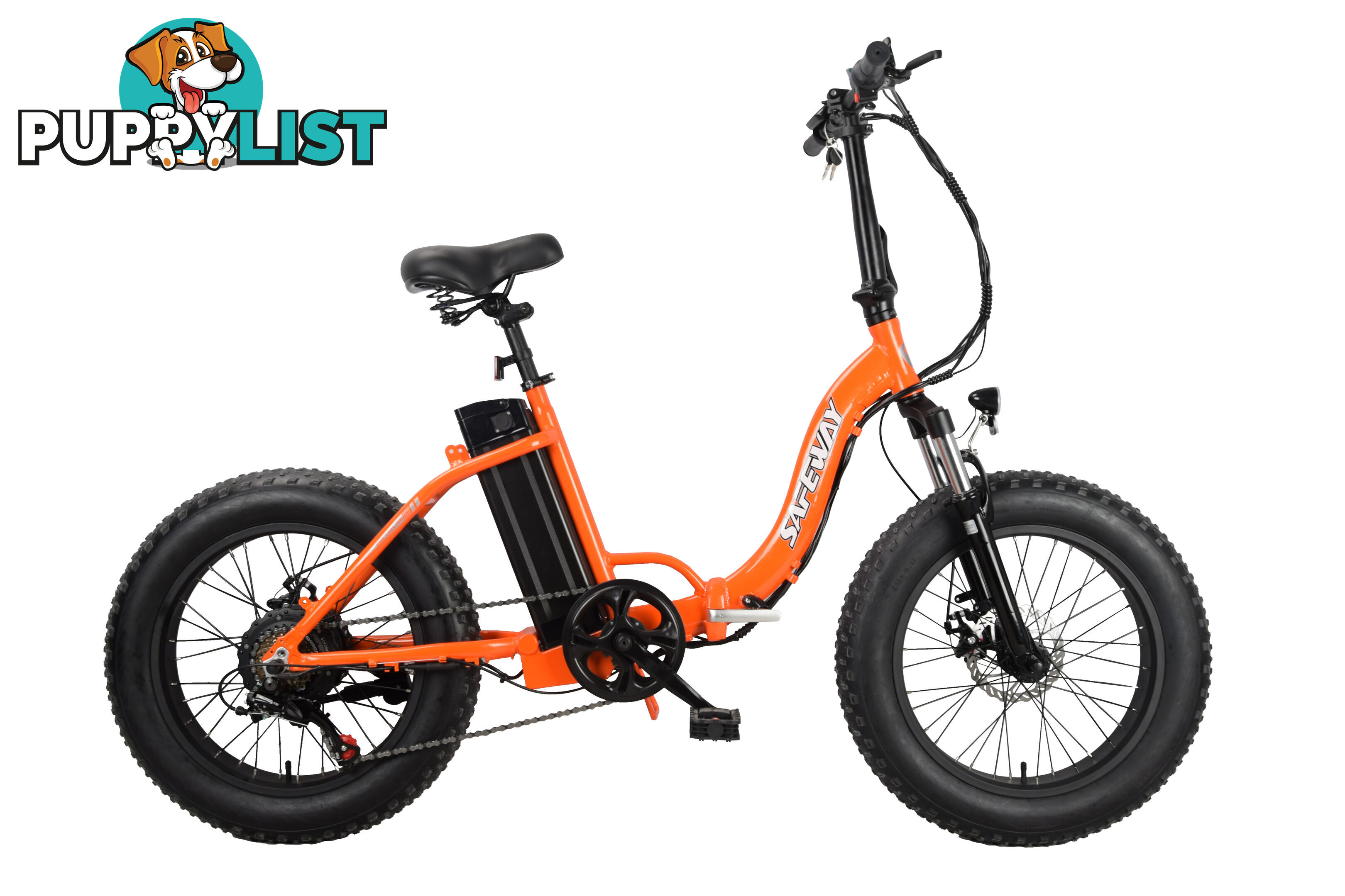 New Safeway Fat Tyre Folding Electric Bikes