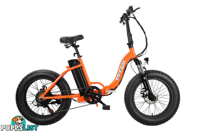 New 20 Inch Fat Tyre Folding Cruiser Electric Bike.