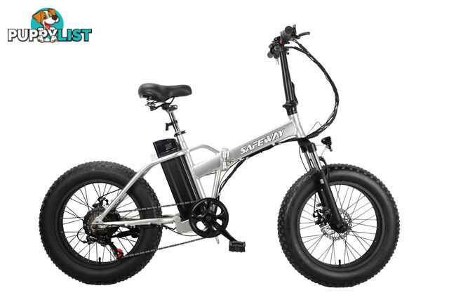 New 20 Inch Fat Tyre Folding Cruiser Electric Bike.