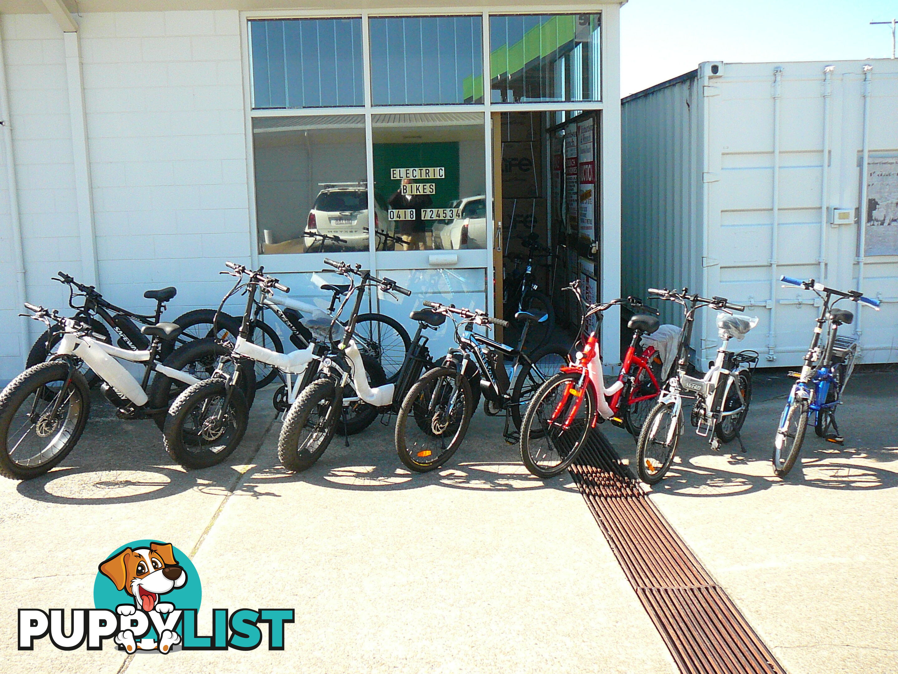 New 20 Inch Fat Tyre Folding Cruiser Electric Bike.