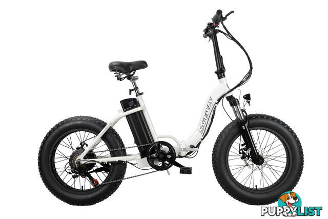 New 20 Inch Fat Tyre Folding Cruiser Electric Bike.