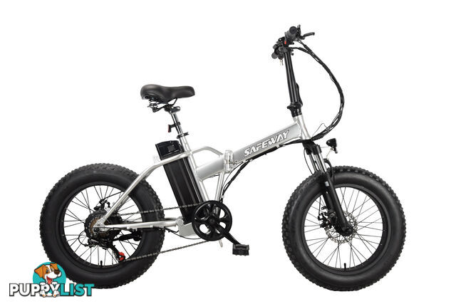 New 20 Inch Fat Tyre Folding Cruiser Electric Bike.