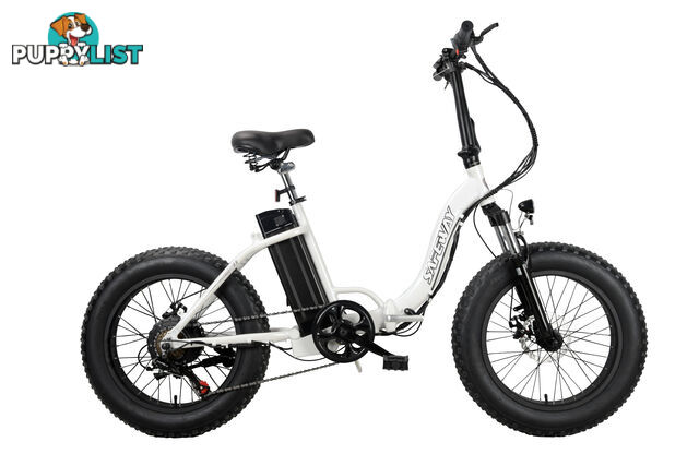 New 20 Inch Fat Tyre Folding Cruiser Electric Bike.