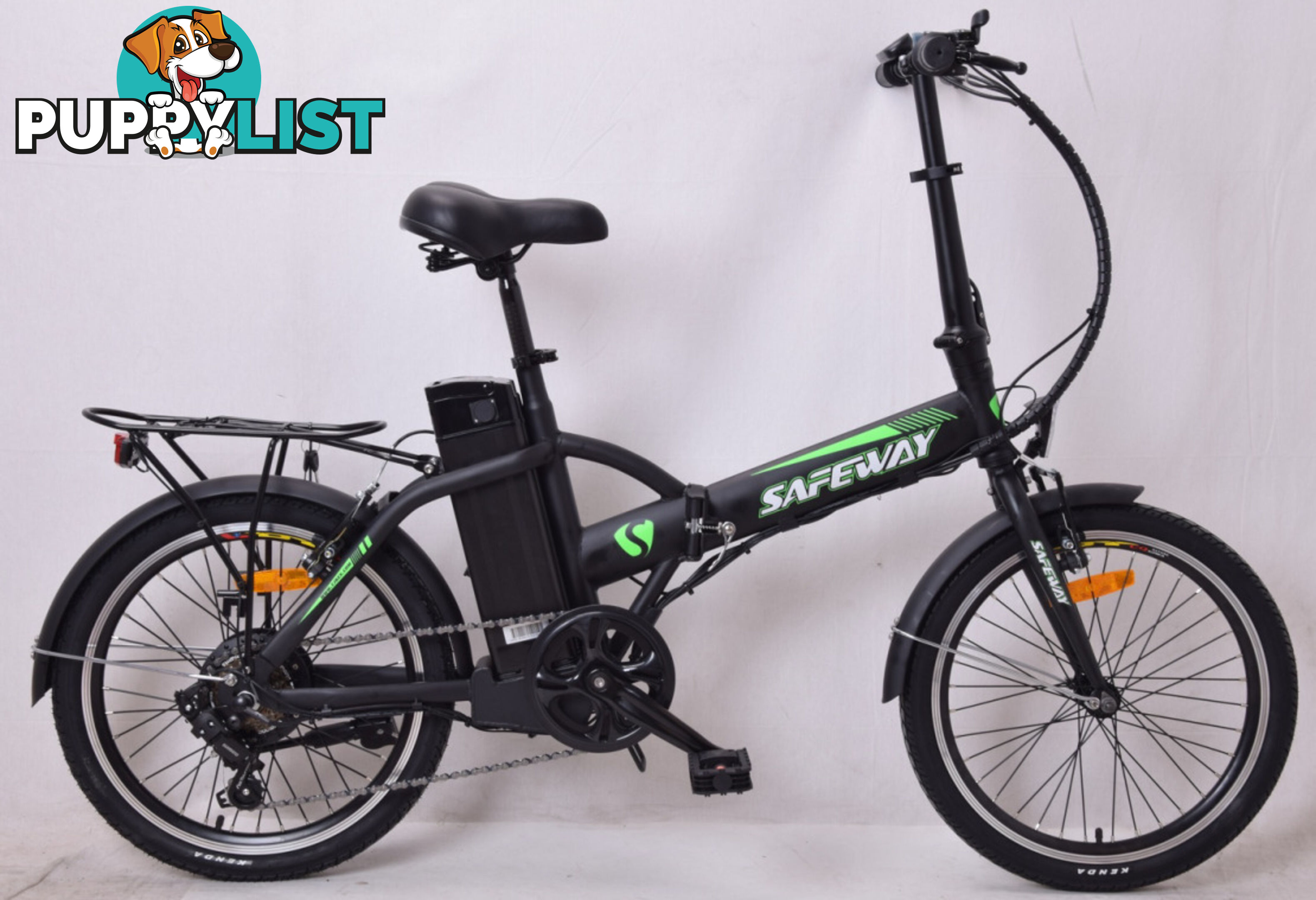 New 20 Inch Fat Tyre Folding Cruiser Electric Bike.