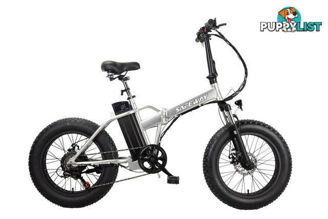 New 20 Inch Fat Tyre Folding Cruiser Electric Bike.