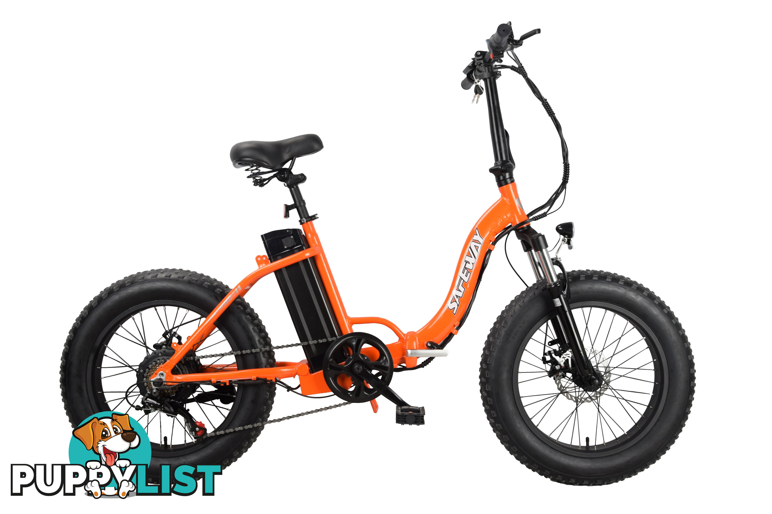 New Safeway Fat Tyre Folding Electric Bikes