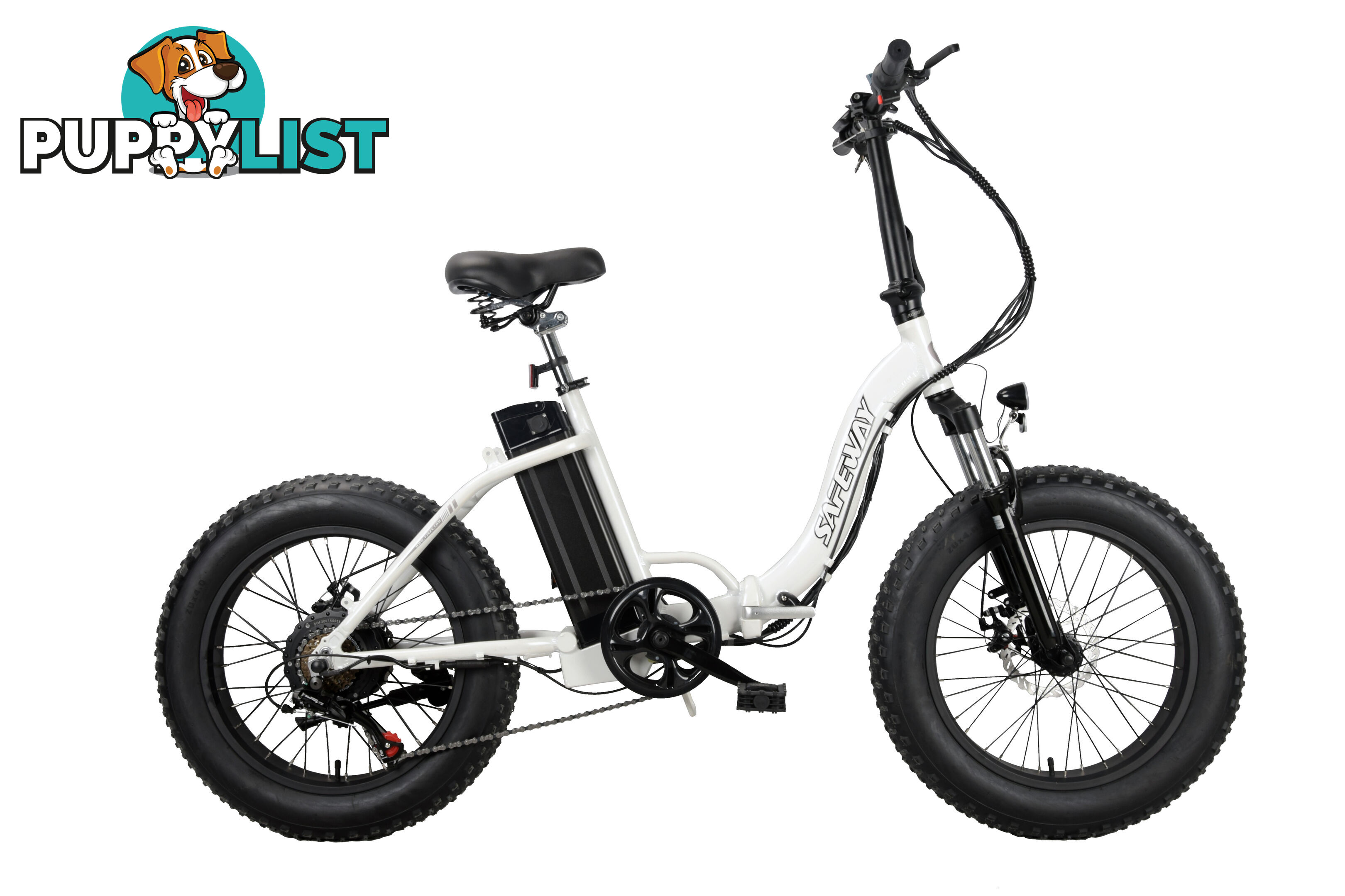 New Safeway Fat Tyre Folding Electric Bikes