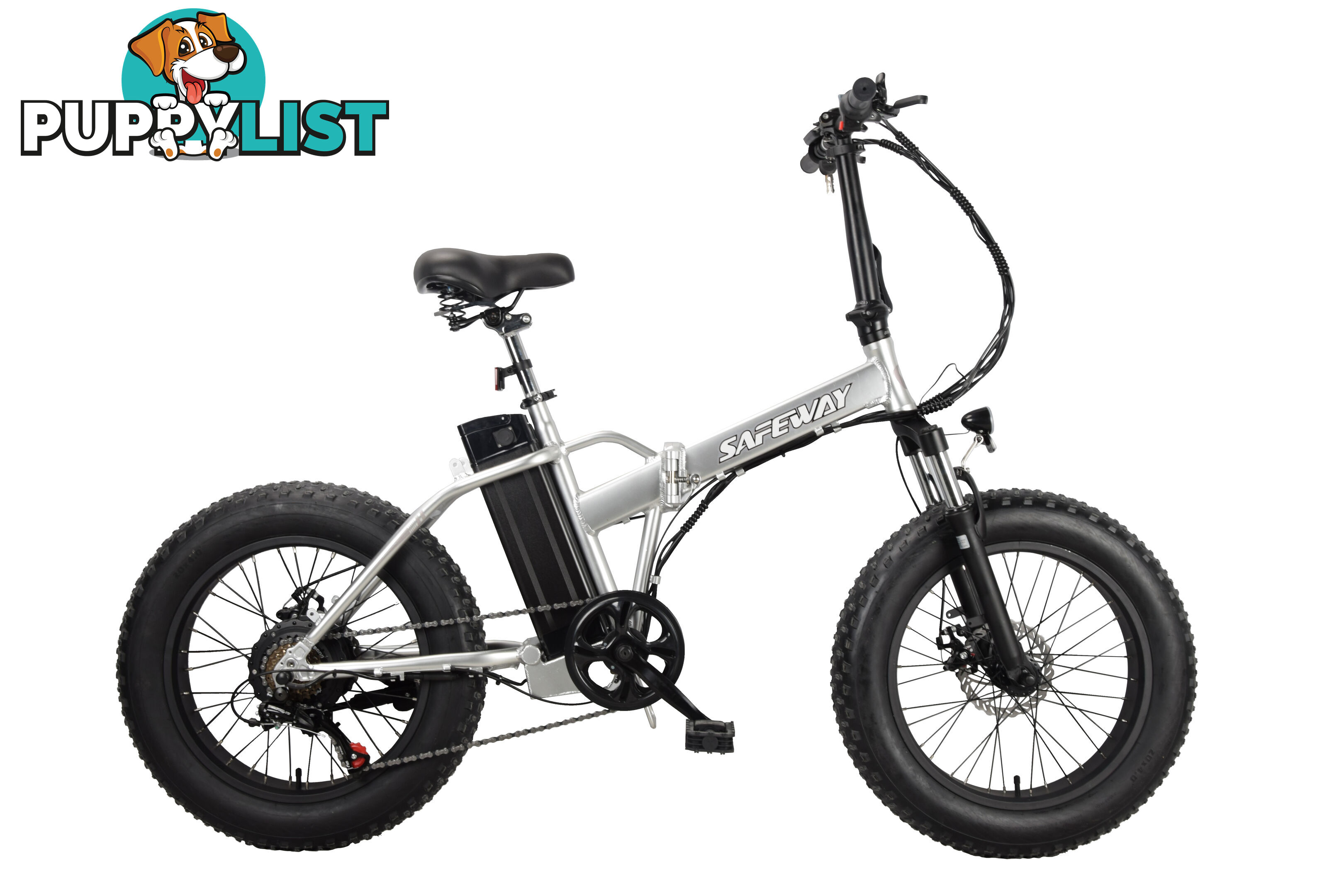 New Safeway Fat Tyre Folding Electric Bikes