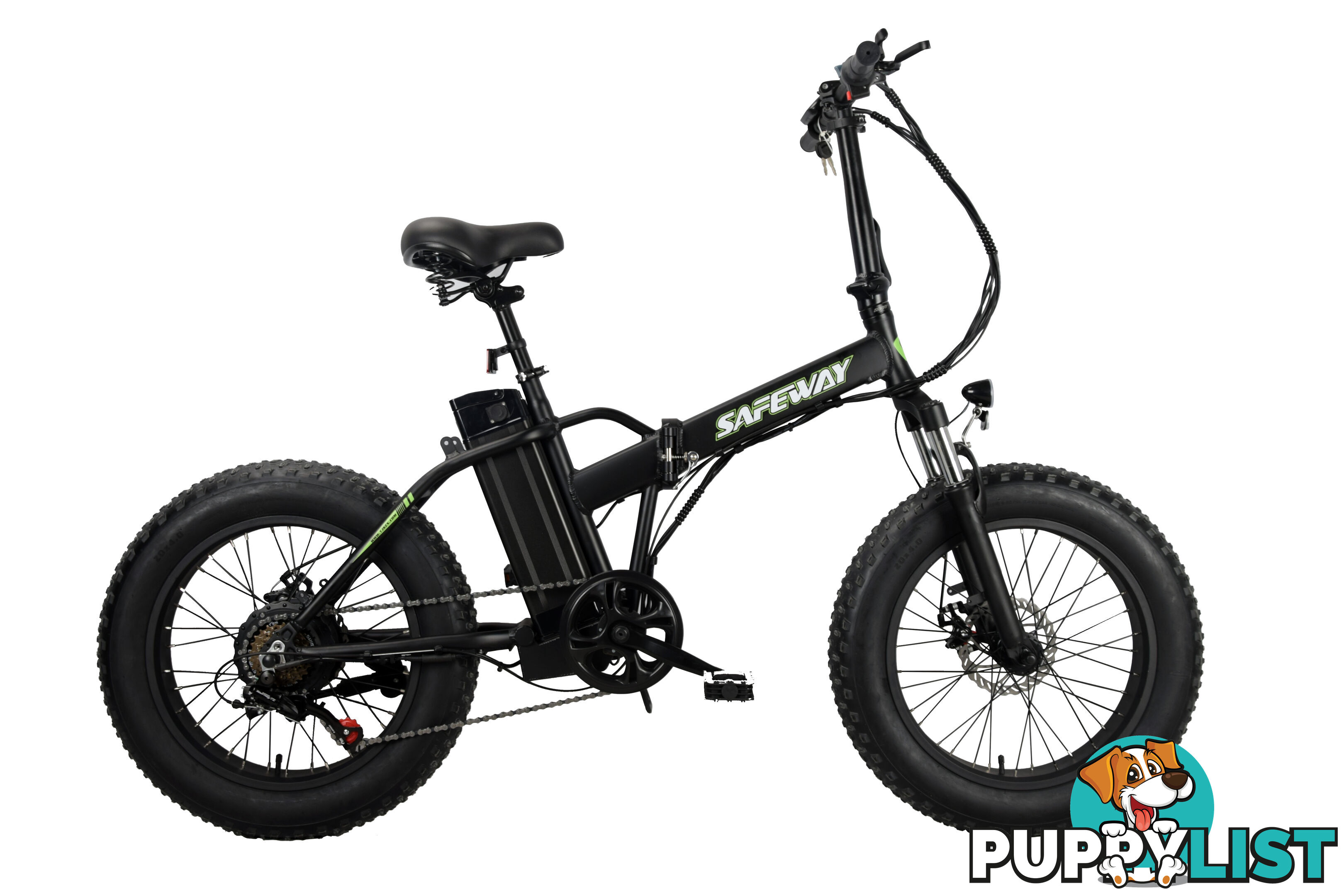 New Safeway Fat Tyre Folding Electric Bikes