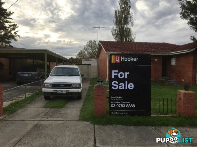 13 Wallowa Crescent FRANKSTON NORTH VIC 3200