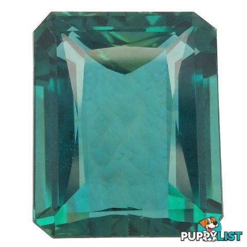 One Emerald cut Synthetic Emerald