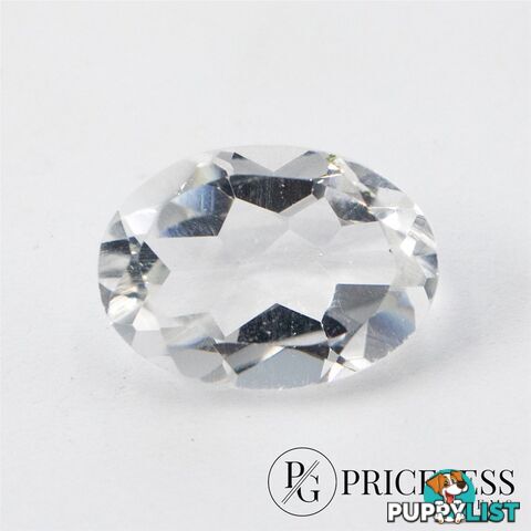 5.54ct Stunning Beautiful White Topaz Oval