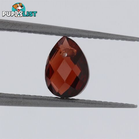 0.92ct Gorgeous Briollette Garnet Bead