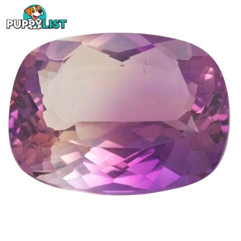 One Cushion cut Synthetic Ametrine