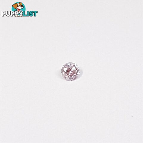 0.010ct Light Pink Diamond