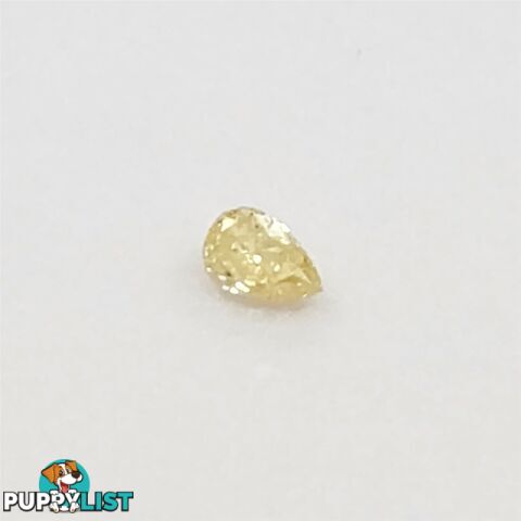 0.095ct Lovely Yellow Diamond