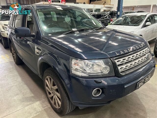 2013 LAND ROVER FREELANDER 2 SD4 HSE LF MY13 WAGON