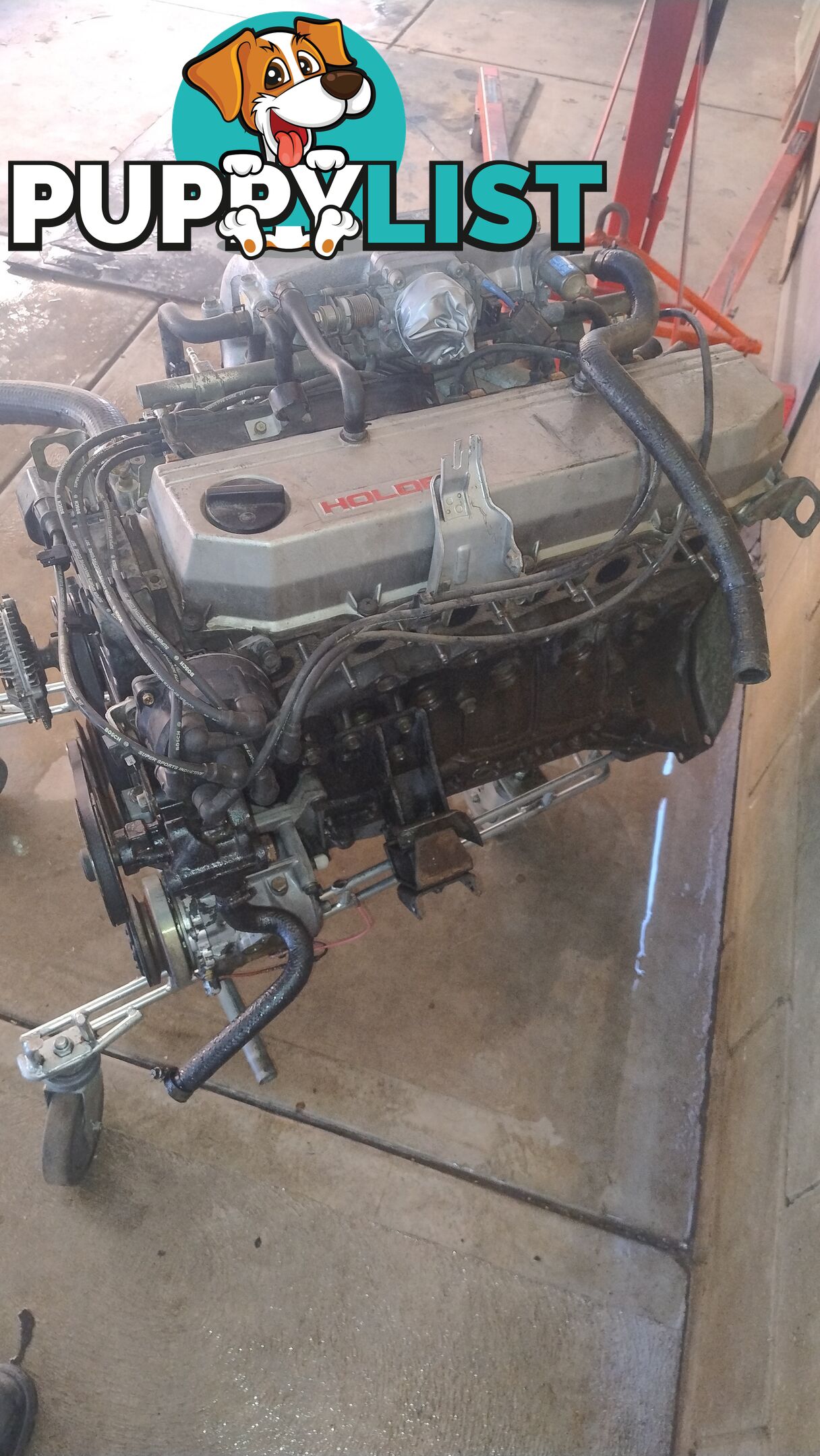 RB30 complete with 5 speed gearbox complete